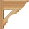 Ekena Millwork Olympic Rough Sawn Traditional Outlooker, Western Red Cedar, 8"W x 18"D x 18"H OUT08X18X18OLY01RWR - alternate 4